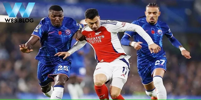 Chiến thuật soi kèo tài xỉu W88 giữa Chelsea với Arsenal 1 Thông tin về phong độ 2 đội bóng