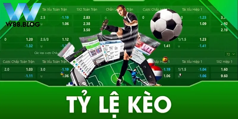 Tỷ lệ kèo tại W88 có cao hơn các nhà cái khác không? 1 Các tỷ lệ kèo nổi bật tại W88