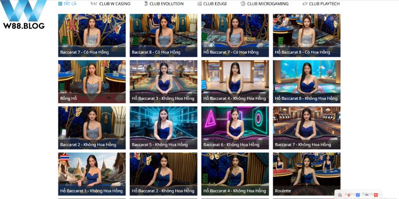 W88 555 W88 cung cấp kho game khổng lồ, đa dạng